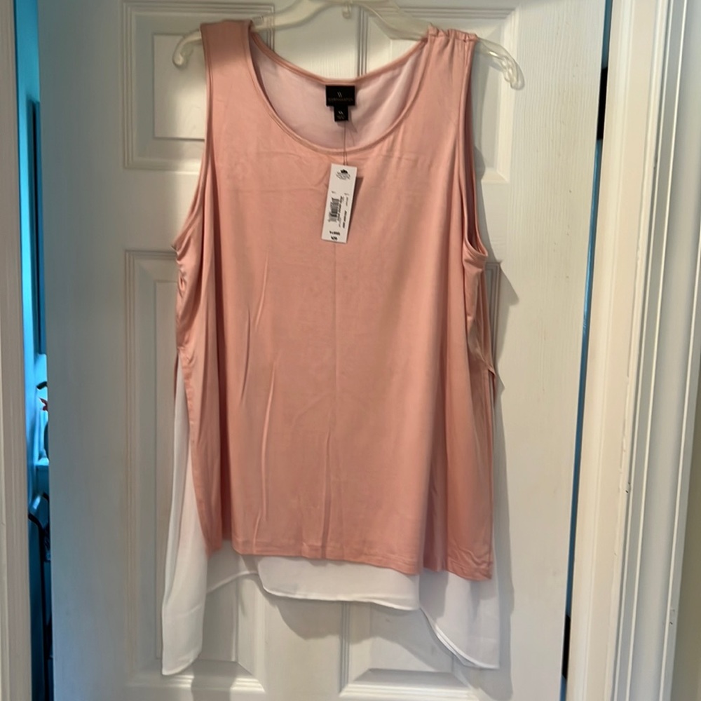 NWT Worthington layered tank- XL